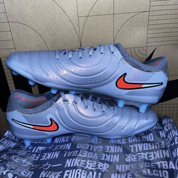 NEW Nike Tiempo Legend 10 Ag-Pro Blue Eclipse Scary Good Size 8 DV4330-402 - Picture 2 of 7